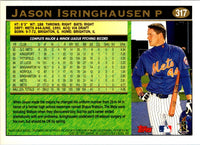 1997 Topps Jason Isringhausen #317