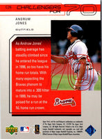 1999 Upper Deck Challengers for 70 Inserts Andruw Jones #C26