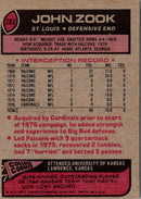 1977 Topps John Zook