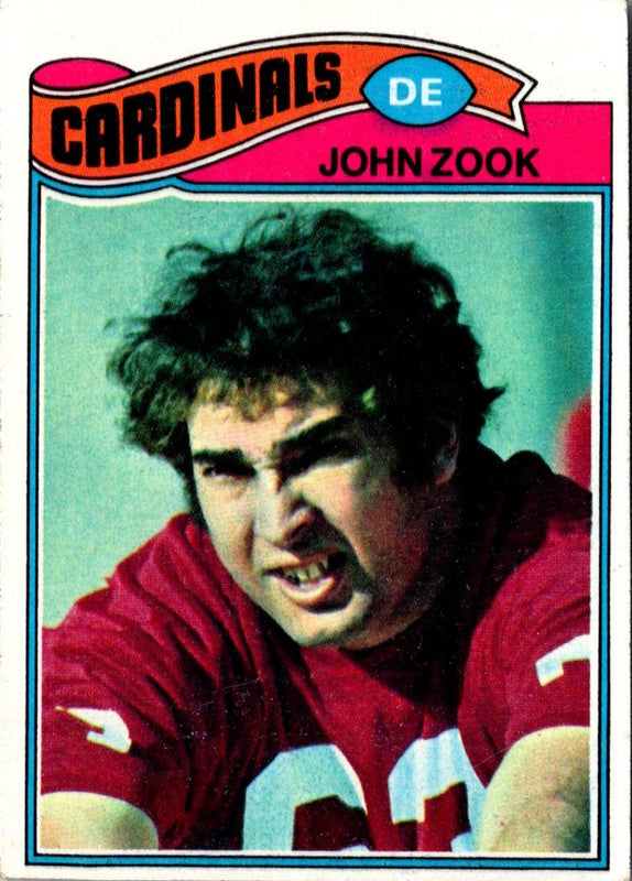 1977 Topps John Zook #282