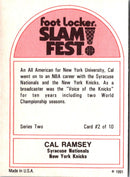 1991 Foot Locker Slam Fest Cal Ramsey