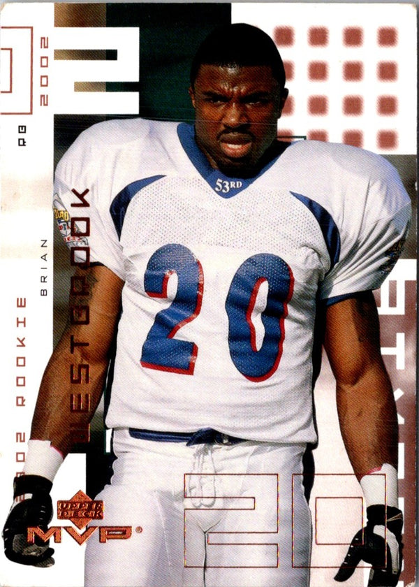 2002 Upper Deck MVP Brian Westbrook #295 Rookie