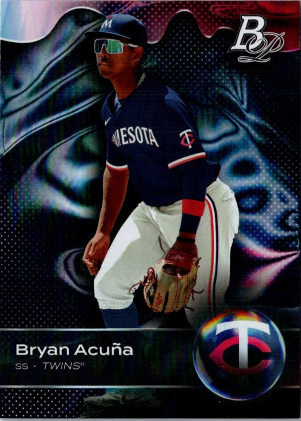 2023 Bowman Platinum Top Prospects Bryan AcuÃ±a #TOP-86