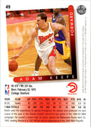 1993 Upper Deck Adam Keefe