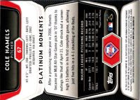 2012 Bowman Platinum Cole Hamels #67