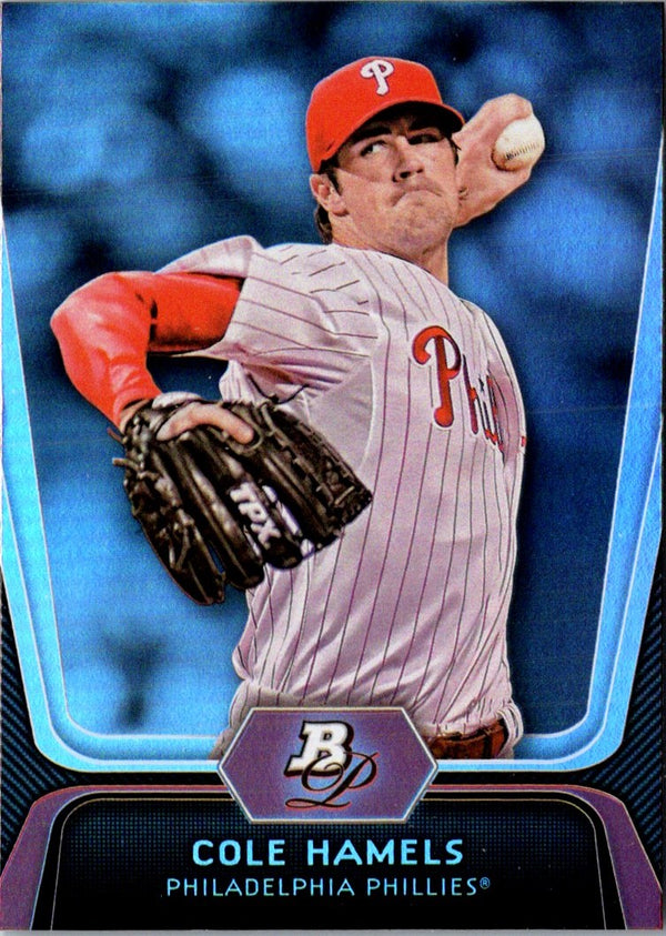 2012 Bowman Platinum Cole Hamels #67