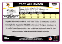 2006 Topps Troy Williamson #126