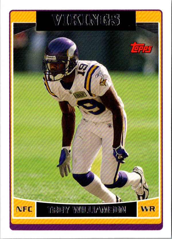 2006 Topps Troy Williamson #126
