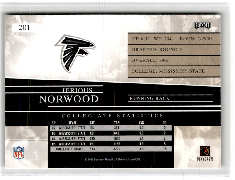 2006 Playoff Prestige Xtra Points Jerious Norwood