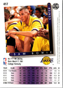 1993 Upper Deck Sam Bowie