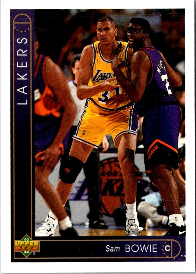 1993 Upper Deck Sam Bowie