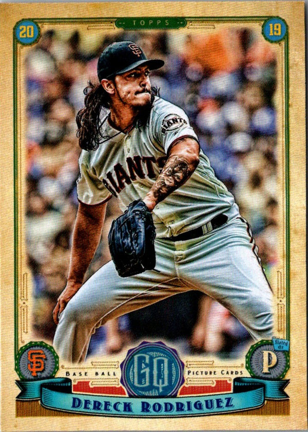 2019 Topps Gypsy Queen Dereck Rodriguez #61