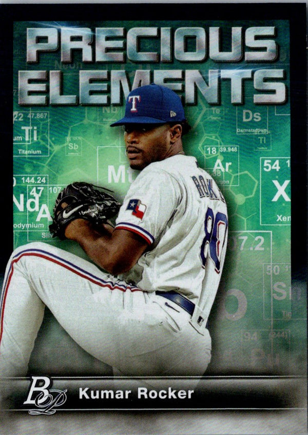 2023 Bowman Platinum Precious Elements Kumar Rocker #PE-3