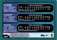 2001 Topps Roy Oswalt/Pat Strange/Jon Rauch #727