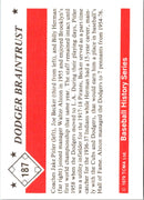 1979 TCMA Dodger Braintrust: Walter Alston/Jake Pitler/Joe Becker/Billy Herman