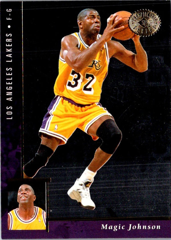 1996 Stadium Club Player's Private Issue Magic Johnson #6
