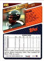 1993 Topps William Perry #495