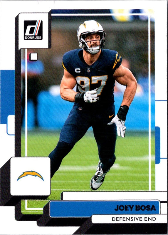 2022 Donruss Blue Press Proof Joey Bosa #296