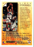 1994 Australian Futera NBL Simon O'Donnell #57