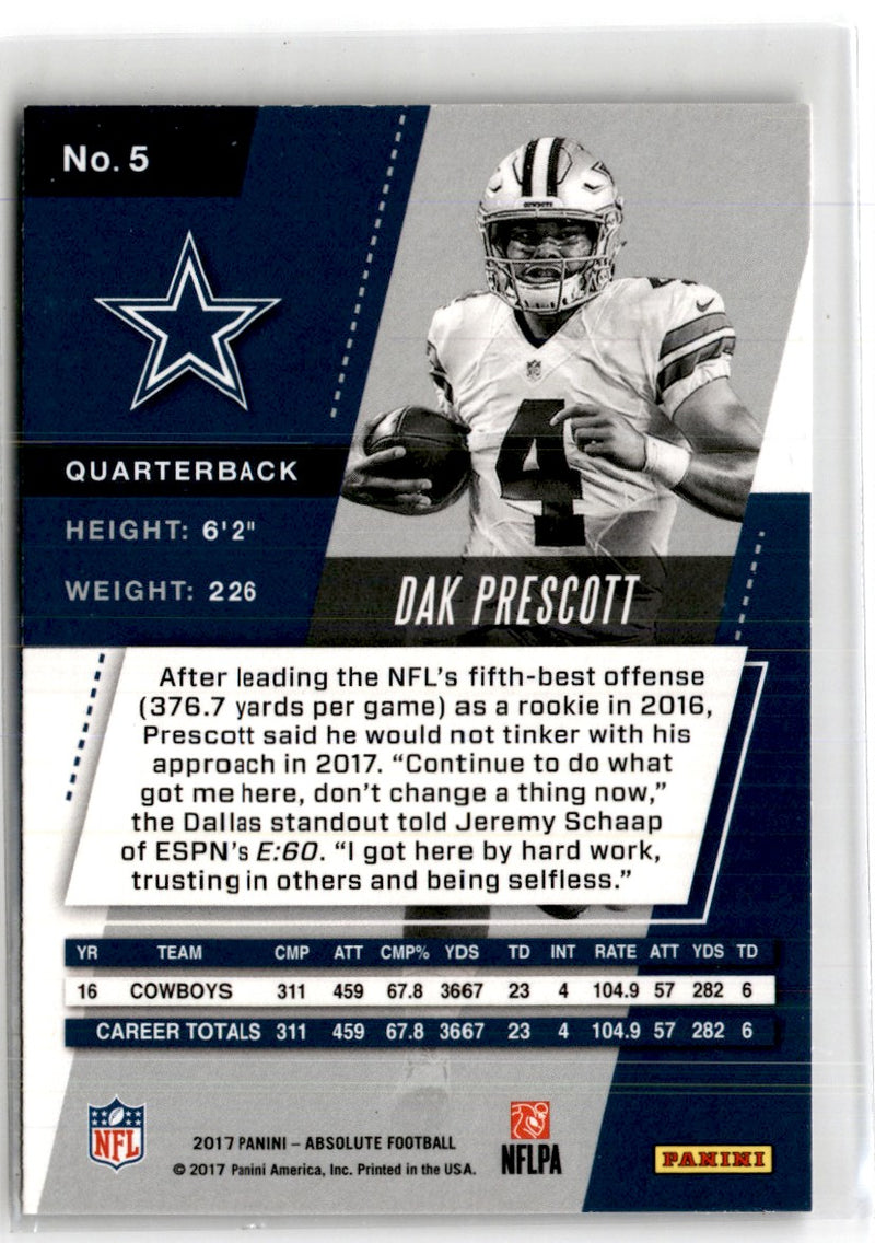 2017 Panini Dak Prescott