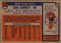 1976 Topps Carl Garrett #218