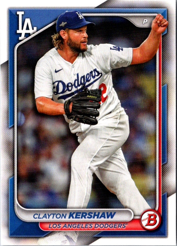 2024 Bowman Clayton Kershaw #56