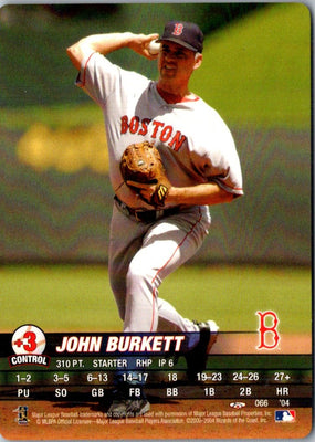 2004 MLB Showdown Trading Deadline John Burkett #66