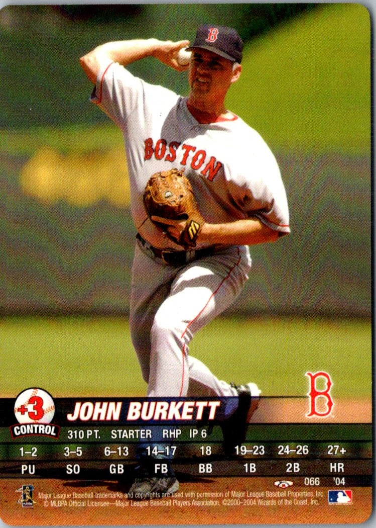 2004 MLB Showdown Trading Deadline John Burkett