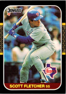 1987 Donruss Scott Fletcher