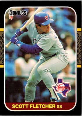 1987 Donruss Scott Fletcher #304