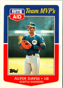 1988 Topps Rite-Aid Team MVP's Alvin Davis