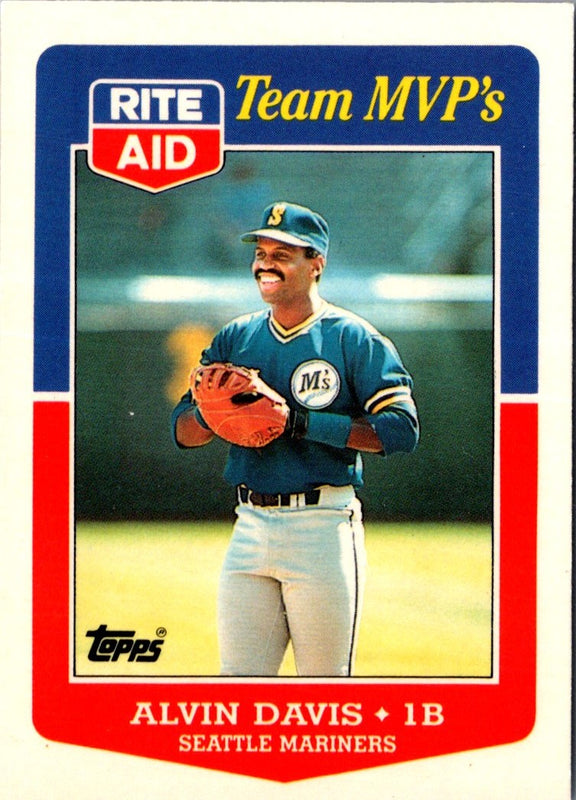 1988 Topps Rite-Aid Team MVP's Alvin Davis #24