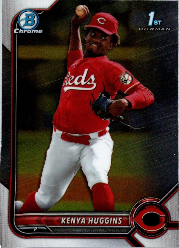 2022 Bowman Draft Baseball Chrome Kenya Huggins #BDC-140 Rookie