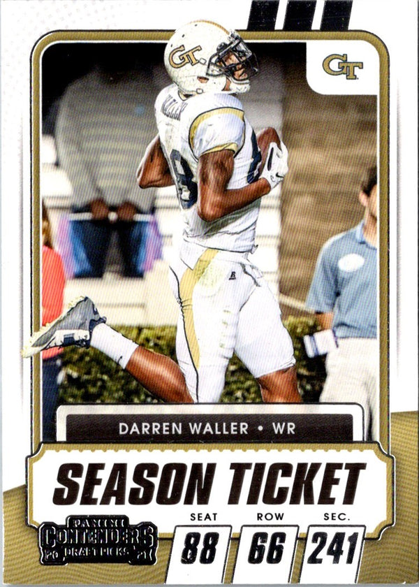 2021 Panini Contenders Draft Picks Ticket Darren Waller #42