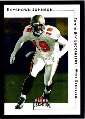 2001 Fleer Premium Keyshawn Johnson #25