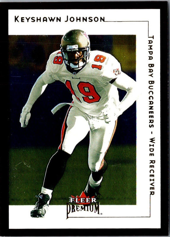 2001 Fleer Premium Keyshawn Johnson #25
