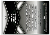 2020 Topps Opening Day 2020 Sticker Collection Preview Mookie Betts #SP-9