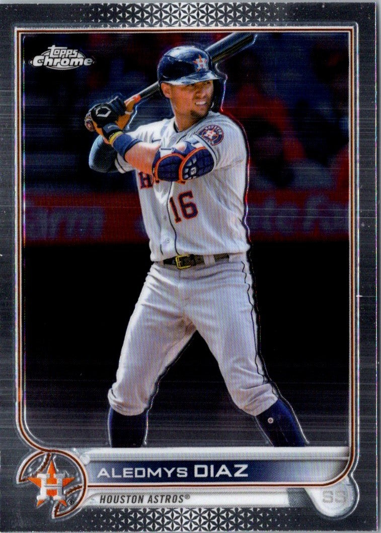 2022 Topps Chrome Update Aledmys Diaz