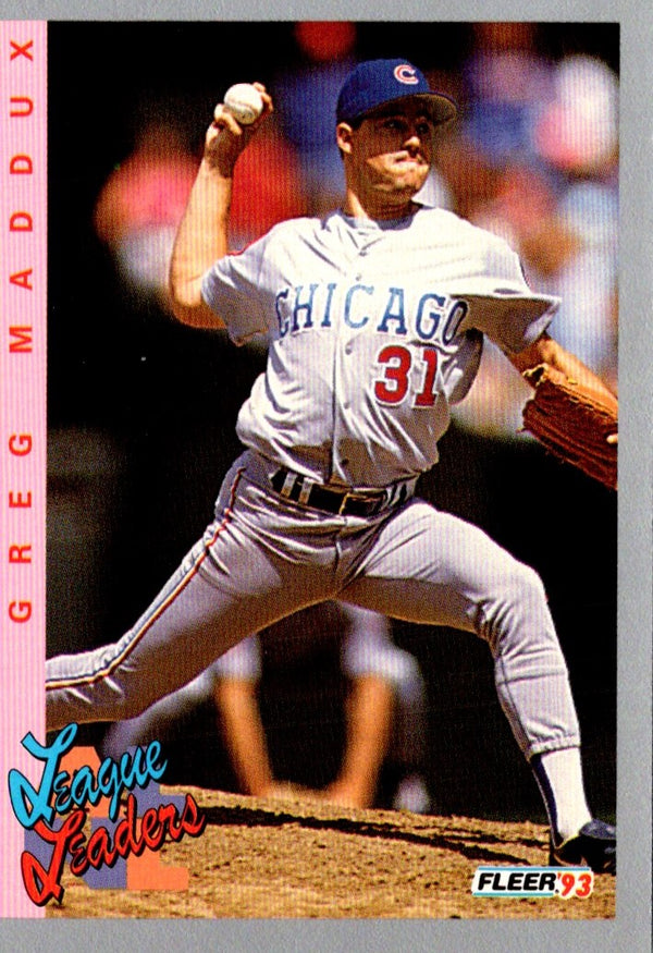 1993 Fleer Greg Maddux #707