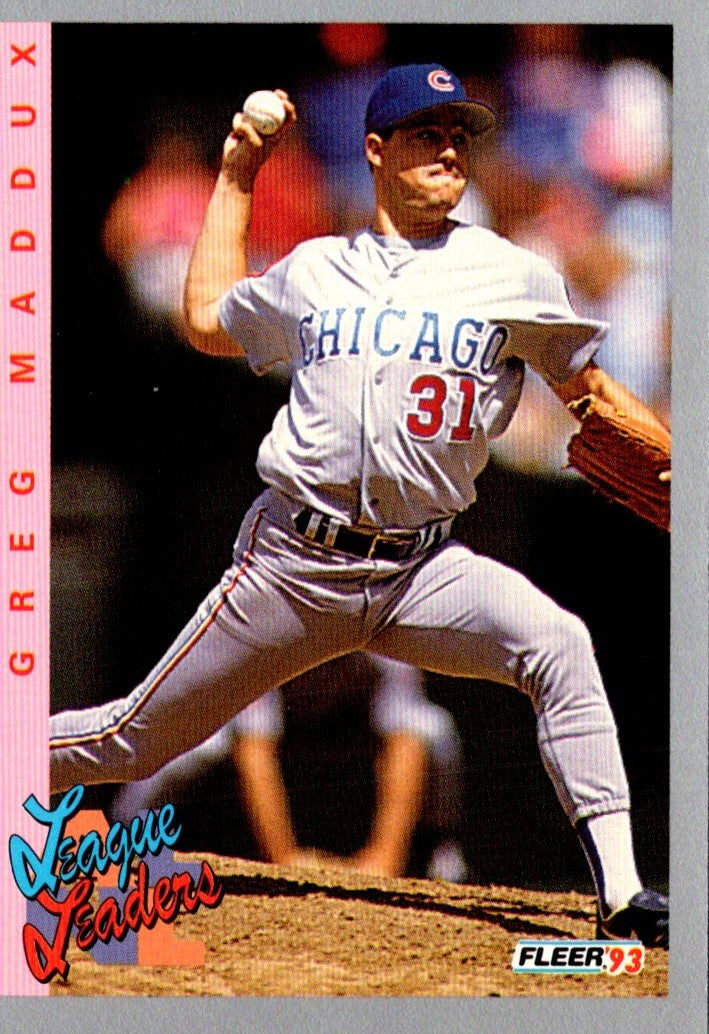 1993 Fleer Greg Maddux