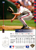 1993 SP Paul Sorrento #126