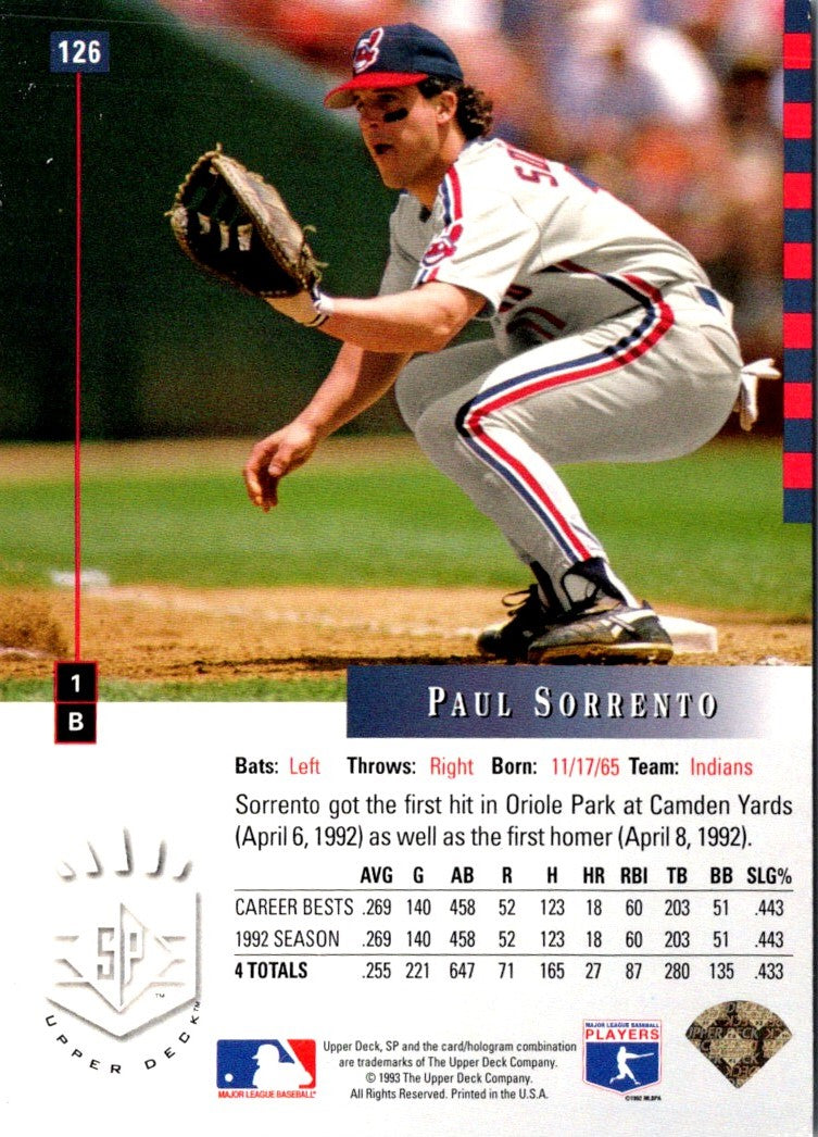 1993 SP Paul Sorrento