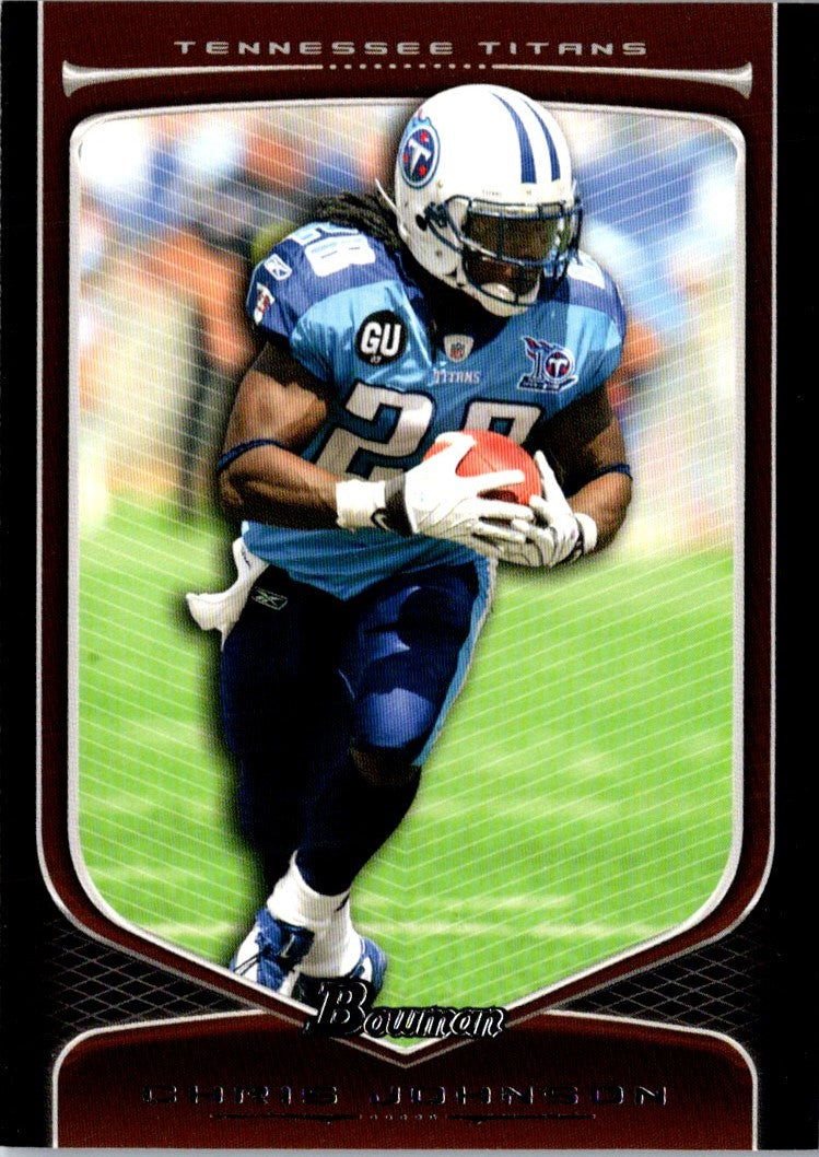 2009 Bowman Draft Picks Chris Johnson