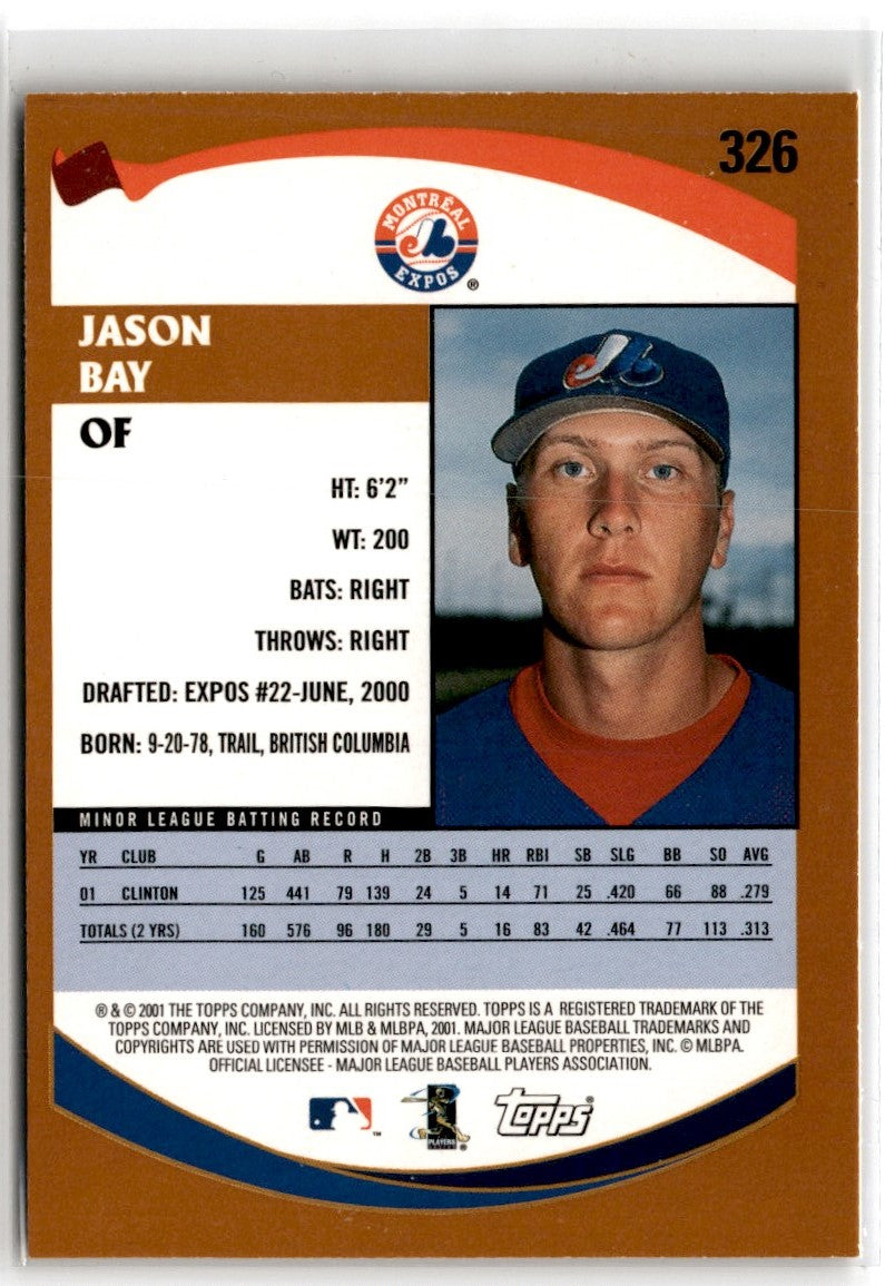 2002 Topps Jason Bay