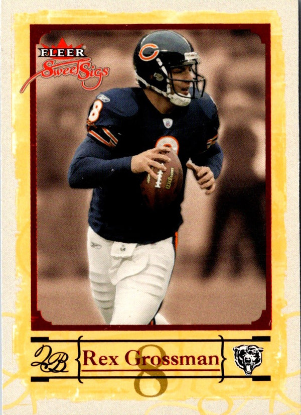 2004 Fleer Sweet Sigs Rex Grossman #5