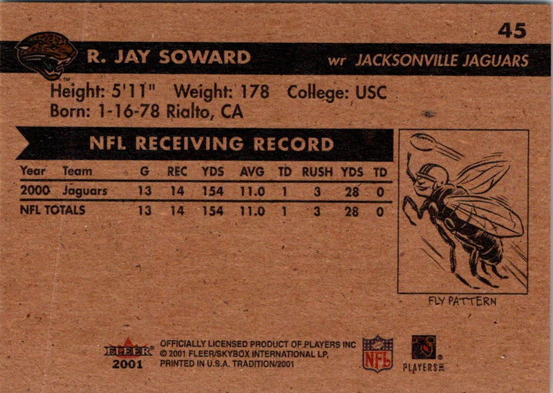 2001 Fleer Tradition Glossy R.Jay Soward