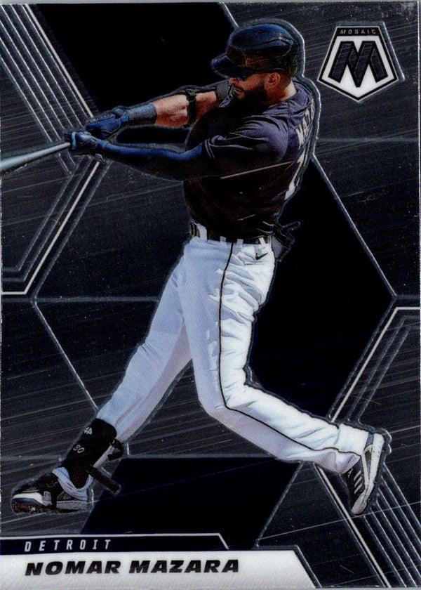 2021 Panini Mosaic Nomar Mazara #102