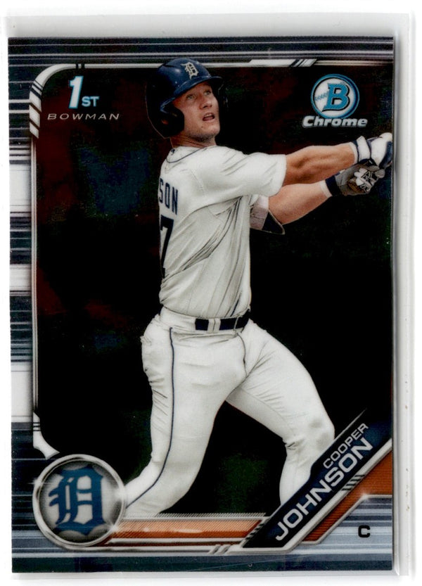 2019 Bowman Draft Chrome Cooper Johnson #BDC-200