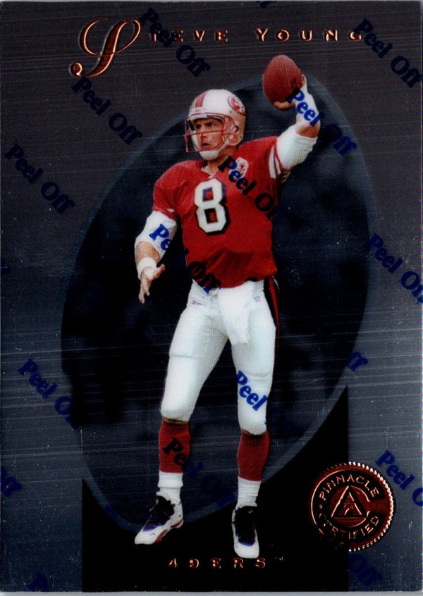 1997 Pinnacle Certified Blue Steve Young #4