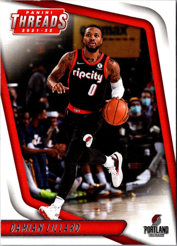 2021 Panini Chronicles Damian Lillard #77